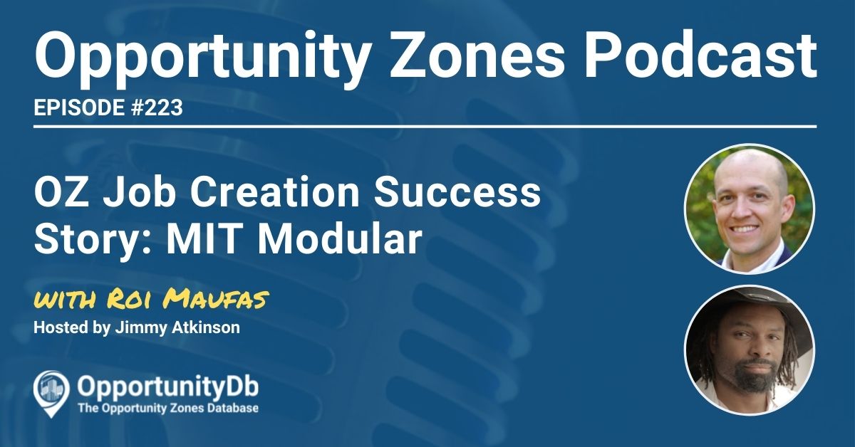 Roi Maufas on the Opportunity Zones Podcast